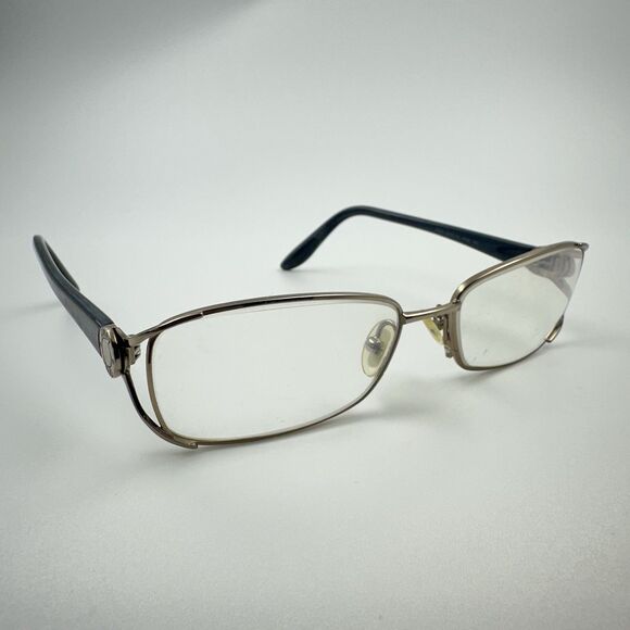 Jimmy Choo Accessories - Jimmy Choo 52 WUB Women's Eyeglasses 53-16-130 Rectangle Metal Italy FRAME ONLY
